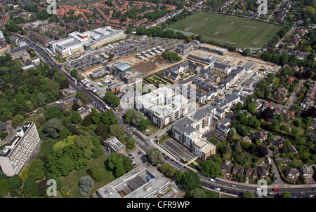 Immagine aerea del Queen Mary's Hospital, Londra SW15 Foto Stock