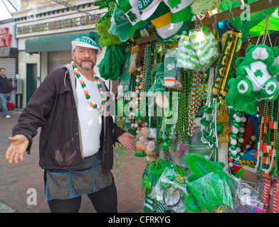 San Patrizio parade di Park Slope Brooklyn NYC Foto Stock