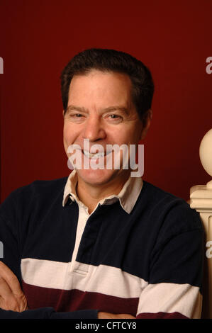 Il Sen. Sam Brownback (R-Kansas) annunciando la sua domanda presidenziale di oggi. Jan 6 2007. Un forte sostenitore della riforma carceraria, egli è visitatno Louisiana prigione di stato in Angola Dic 06. ©Robin Nelson Foto Stock