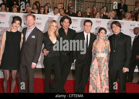 Jan 09, 2007; Hollywood, STATI UNITI D'AMERICA; Cast di 'Classe' alla trentatreesima annuale di People's Choice Awards tenutosi presso lo Shrine Auditorium. Credito: Foto di Paul Fenton/ZUMA premere. (©) Copyright 2007 by Paolo Fenton Foto Stock