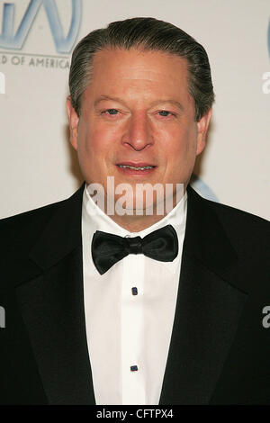 © 2007 Jerome Ware/Zuma premere ex U.S. Vice Presidente Al Gore durante gli arrivi presso i produttori 2007 Guild Awards tenutosi presso l'Hyatt Regency Century Plaza Hotel in Century City, CA. Sabato, 20 gennaio 2007 l'Hyatt Regency Century Plaza Hotel Century City, CA Foto Stock