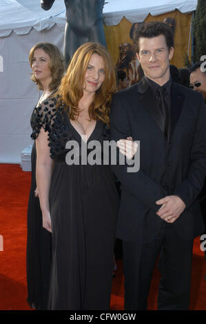 Jan 28, 2007 - Los Angeles, CA, Stati Uniti d'America - SAG Awards 2007: arrivando alla XIII annuale di Screen Actors Guild Awards tenutosi presso lo Shrine Auditorium di LA. Foto Stock