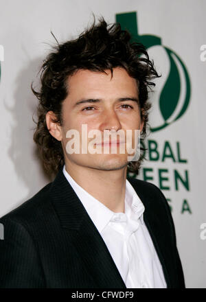 Feb 21, 2007; Hollywood, California, Stati Uniti d'America; attore Orlando Bloom al Global Green 3° Pre-Oscar annuale partito svoltasi a Avalon. Credito: Foto di Lisa O'Connor/ZUMA premere. (©) Copyright 2007 da Lisa O'Connor Foto Stock