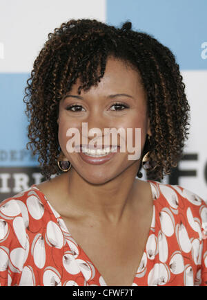 Feb 24, 2007 - Santa Monica, CA, Stati Uniti d'America - TRACIE THOM durante gli arrivi al 2007 film indipendenti di spirito Awards tenutosi a Santa Monica Pier (credito Immagine: © Lisa O'Connor/ZUMA Press) Foto Stock