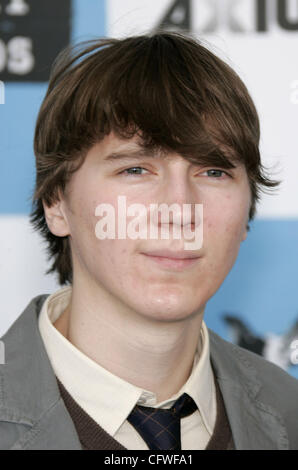 Feb 24, 2007 - Santa Monica, CA, Stati Uniti d'America - Paul Dano durante gli arrivi al 2007 film indipendenti di spirito Awards tenutosi a Santa Monica Pier (credito Immagine: © Lisa O'Connor/ZUMA Press) Foto Stock