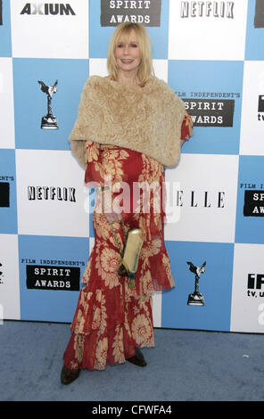 Feb 24, 2007 - Santa Monica, CA, Stati Uniti d'America - SALLY KELLERMAN durante gli arrivi al 2007 film indipendenti di spirito Awards tenutosi a Santa Monica Pier (credito Immagine: © Lisa O'Connor/ZUMA Press) Foto Stock