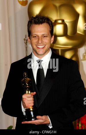 Febbraio 25, 2007 - Hollywood, California, Stati Uniti - K2081MGE.Il 79 ACADEMY AWARDS / OSCAR (SALA STAMPA) tenutosi presso il Teatro Kodak, Hollywood, CA 02-25-2007 - 2007.ARI SANDEL(Immagine di credito: Â© Michael Germana Globo/foto/ZUMAPRESS.com) Foto Stock