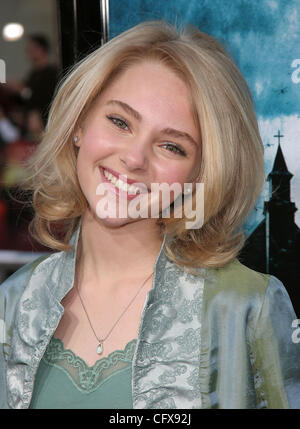 Mar 29, 2007; Los Angeles, California, Stati Uniti d'America; attrice ANNASOPHIA ROBB a 'La mietitura' Los Angeles Premiere detenute al Mann Village Theatre, Westwood. Credito: Foto di Paul Fenton/ZUMA premere. (©) Copyright 2007 by Paolo Fenton Foto Stock