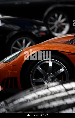 Il 2007 NYIAS è tornato per il Jacob Javits Convention Center a partire dal 6 Aprile - 15th, 2007 e ci sono alcune delle novità più automobili e camion mai visto il tutto sotto un unico tetto. Il che significa più anteprime non ufficiali, più nuovo di zecca '07 e '08 i modelli di produzione e di più veicoli concept che mai. Foto Stock