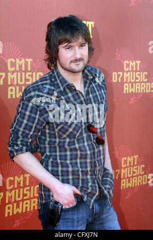 Apr 16, 2007 - Nashville, TN, Stati Uniti d'America - musicista Eric Chiesa arriva a 2007 CMT Music Awards che si è tenuto a Nashville cordolo Centro a Belmont University si trova a Nashville. (Credito Immagine: © Jason Moore/ZUMA Press) Foto Stock