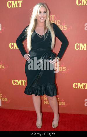 Apr 16, 2007 - Nashville, TN, Stati Uniti d'America - cantante CATHERINE BRITT arriva a 2007 CMT Music Awards che si è tenuto a Nashville cordolo Centro a Belmont University si trova a Nashville. (Credito Immagine: © Jason Moore/ZUMA Press) Foto Stock