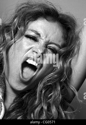 Giugno 11, 2007 - Miami, Florida, Stati Uniti d'America; Paulina Rubio fotografato in Miami, Forida. (Credito Immagine: © David Jacobs/ZUMA Press) Foto Stock