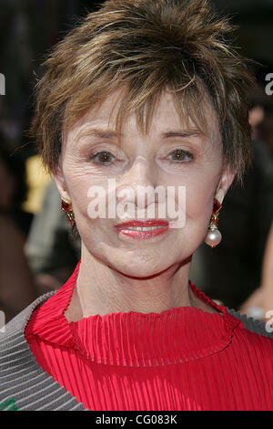 © 2007 Jerome Ware/Zuma premere attrice PEGGY MCCAY durante gli arrivi al 34mo giorno annuale Emmy Awards tenutosi presso il Kodak Theatre di Hollywood, CA. Venerdì, 15 giugno 2007 il Kodak Theatre Hollywood, CA Foto Stock