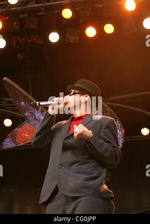 Jul 04, 2007 - Stoccolma, Svezia - ADAM HOROVITZ (Ad-rock) come musicisti "Beastie Boys' esibirsi in concerto al Grona Lund di Stoccolma (credito Immagine: © Ryan nobile/ZUMA Press) Foto Stock