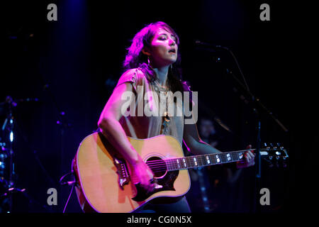 KT Tunstall effettuando in corrispondenza di Highline sala da ballo a 7/9/2007. Foto Stock