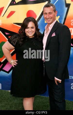 Agosto 26, 2007 - Hollywood, CA, Stati Uniti d'America - Adam Shankman e NIKKI BLONSKY al Teen Choice Awards 2007 tenutasi presso l'Anfiteatro Gibson. (Credito Immagine: © Lisa O'Connor/ZUMA Press) Foto Stock