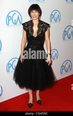 Gale Anne Hurd La XXII edizione produttori Guild (PGA) Awards tenutosi presso il Beverly Hilton Hotel - Gli arrivi di Los Angeles, California - 22.01.11 Foto Stock