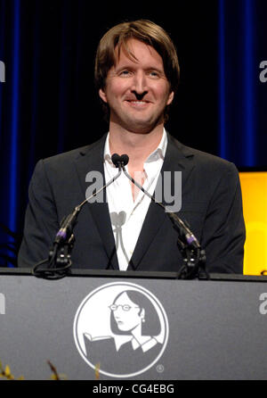 Tom Hooper 2011 Santa Barbara International Film Festival - Premio Montecito omaggio a Geoffrey Rush presso il Teatro di Arlington - all'interno di Santa Barbara in California - 31.01.11 Foto Stock