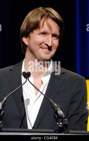 Tom Hooper 2011 Santa Barbara International Film Festival - Premio Montecito omaggio a Geoffrey Rush presso il Teatro di Arlington - all'interno di Santa Barbara in California - 31.01.11 Foto Stock