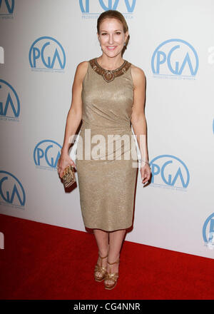 Emily Gerson Saines La XXII edizione produttori Guild (PGA) Awards tenutosi presso il Beverly Hilton Hotel - Gli arrivi di Los Angeles, California - 22.01.11 Foto Stock