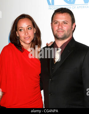 Scott Franklin e valutazione La XXII edizione produttori Guild (PGA) Awards tenutosi presso il Beverly Hilton Hotel - Gli arrivi di Los Angeles, California - 22.01.11 Foto Stock