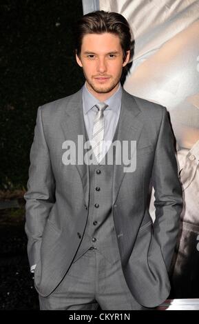 Ben Barnes presso gli arrivi per le parole di Premiere, ArcLight Cinema, Los Angeles, CA il 4 settembre 2012. Foto di: Dee Cercone/Everett Collection Foto Stock