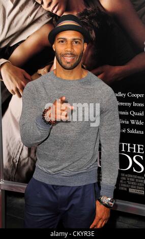 Omari Hardwick presso gli arrivi per le parole di Premiere, ArcLight Cinema, Los Angeles, CA il 4 settembre 2012. Foto di: Dee Cercone/Everett Collection Foto Stock