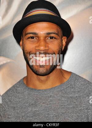 Omari Hardwick presso gli arrivi per le parole di Premiere, ArcLight Cinema, Los Angeles, CA il 4 settembre 2012. Foto di: Dee Cercone/Everett Collection Foto Stock