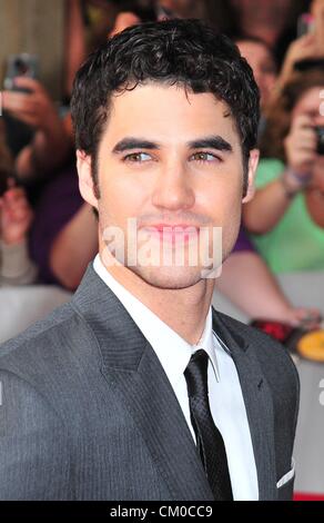 Toronto, Canada. Il 7 settembre 2012. Darren Criss presso gli arrivi per IMOGENE Premiere al Toronto International Film Festival, Ryerson Theater, Toronto, il 7 settembre 2012. Foto di: Gregorio Binuya/Everett raccolta/Alamy Live News Foto Stock