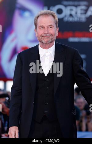 Sett. 8, 2012 - Venezia, Ca, Italia - ULRICH SEIDL.la chiusura di notte.69a Mostra Internazionale del Cinema di Venezia.venezia.September 08, 2012.(Immagine di credito: Â© Roger Harvey/Globe foto/ZUMAPRESS.com) Foto Stock