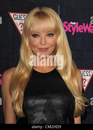 Sett. 19, 2012 - West Hollywood, California, Stati Uniti - Charlotte Ross arriva per il popolo del denim Stylewatch Party presso la Palihouse. (Credito Immagine: © Lisa O'Connor/ZUMAPRESS.com) Foto Stock