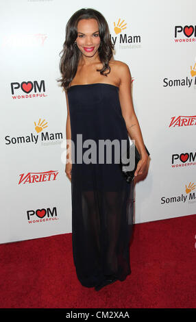 Sett. 22, 2012 - Los Angeles, California, Stati Uniti - Ambra Dixon Brennero. AnnaLynne McCord ospita ''La vita è Amore'' il 22 settembre 2012 a residenza privata,West Hollywood, CA.USA.(Immagine di credito: © TLeopold/Globe foto/ZUMAPRESS.com) Foto Stock