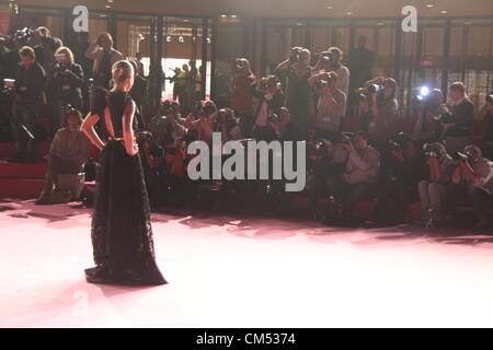 5 Ottobre 2012- scene a Roma fiction fest all Auditorium di Roma, Italia Foto Stock