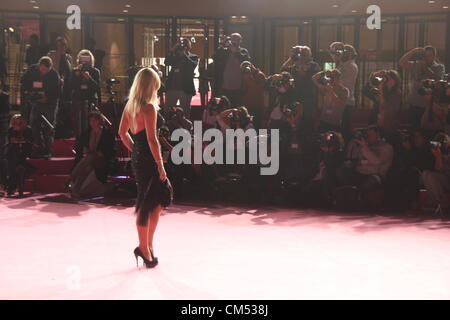 5 Ottobre 2012- scene a Roma fiction fest all Auditorium di Roma, Italia Foto Stock