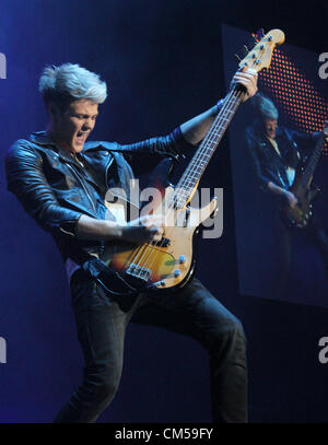 Sheffield - Girlguiding Big Gig 2012 - Lawson eseguire alla Motorpoint Arena, Sheffield, Regno Unito - 6 ottobre 2012 Foto di Keith Mayhew Foto Stock