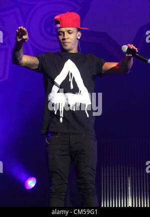 Sheffield - Girlguiding Big Gig 2012 - JLS eseguire alla Motorpoint Arena, Sheffield, Regno Unito - 6 ottobre 2012 Foto di Keith Mayhew Foto Stock