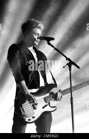 Sheffield - Girlguiding Big Gig 2012 - Lawson eseguire alla Motorpoint Arena, Sheffield, Regno Unito - 6 ottobre 2012 Foto di Keith Mayhew Foto Stock