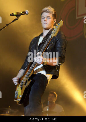 Sheffield - Girlguiding Big Gig 2012 - Lawson eseguire alla Motorpoint Arena, Sheffield, Regno Unito - 6 ottobre 2012 Foto di Keith Mayhew Foto Stock