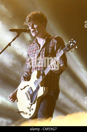 Sheffield - Girlguiding Big Gig 2012 - Lawson eseguire alla Motorpoint Arena, Sheffield, Regno Unito - 6 ottobre 2012 Foto di Keith Mayhew Foto Stock