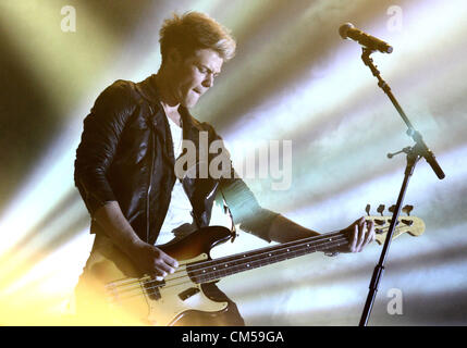 Sheffield - Girlguiding Big Gig 2012 - Lawson eseguire alla Motorpoint Arena, Sheffield, Regno Unito - 6 ottobre 2012 Foto di Keith Mayhew Foto Stock