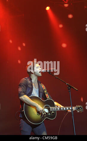 Sheffield - Girlguiding Big Gig 2012 - Lawson eseguire alla Motorpoint Arena, Sheffield, Regno Unito - 6 ottobre 2012 Foto di Keith Mayhew Foto Stock