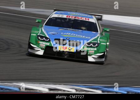 20.10.2012. Hockenheim, Germania. Augusto Farfus BMW M3 DTM DTM 10 Hockenheim 2012 DTM 10 Hockenheim 2012 Foto Stock