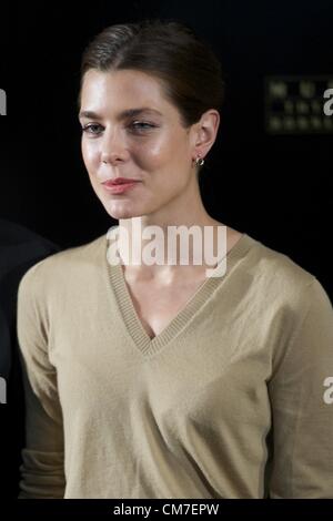 Ottobre 22, 2012 - Spagna - Charlotte Casiraghi assiste 'El Arte de Cartier' inaugurazione di una mostra a Madrid al Museo Thyssen Bornemisza il 22 ottobre 2012 (credito Immagine: © Jack Abuin/ZUMAPRESS.com) Foto Stock