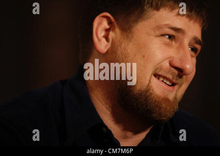 16 dic 2009 - Gudermes, Russia - Presidente della Cecenia Ramzan Kadyrov in residence a Grozny City. (Credito Immagine: © PhotoXpress/ZUMAPRESS.com) Foto Stock