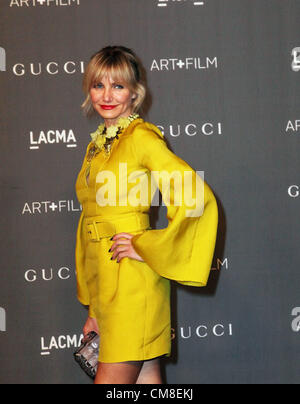 Ottobre 27, 2012 - Los Angeles, CA, Stati Uniti d'America - Cameron Diaz assiste LACMA Art + Film Gala di credito (Immagine: © Karen Curley/ZUMAPRESS.com) Foto Stock