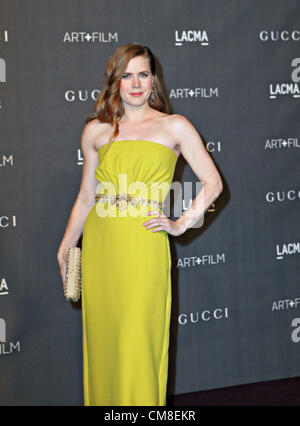 Ottobre 27, 2012 - Los Angeles, CA, Stati Uniti d'America - Amy Adams assiste il LACMA Art + Film Gala di credito (Immagine: © Karen Curley/ZUMAPRESS.com) Foto Stock