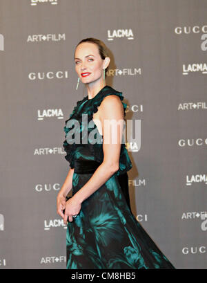 Ottobre 27, 2012 - Los Angeles, CA, Stati Uniti d'America - Ambra valletta assiste LACMA Art + Film Gala di credito (Immagine: © Karen Curley/ZUMAPRESS.com) Foto Stock