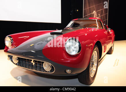 RM Auctions anteprima di 90iconico vetture che vanno sotto il martello di mercoledì a Battersea Park evoluzione del centro. 1958 Ferrari 250 GT Berlinetta " Tour de France'. stima: £1.800.000 - £2 400 000).. Londra, Regno Unito. 30 10 2012 Foto Stock