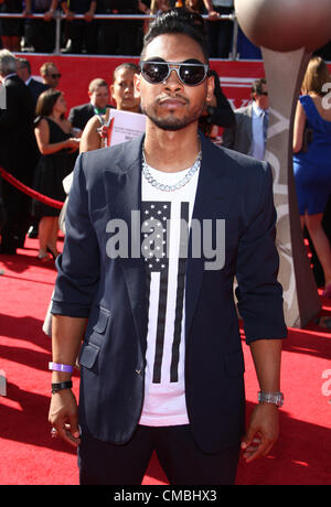 MIGUEL 2012 ESPYS. Gli arrivi di LOS ANGELES CALIFORNIA USA 11 Luglio 2012 Foto Stock