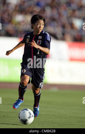 Kozue Ando (JPN), 11 luglio 2012 - Calcio : Kozue Ando del Giappone in azione durante il KIRIN Challenge Cup 2012 match tra le donne Giappone 3-0 Donna Australia al National Stadium, Tokyo, Giappone. (Foto di AFLO) [2268] Foto Stock